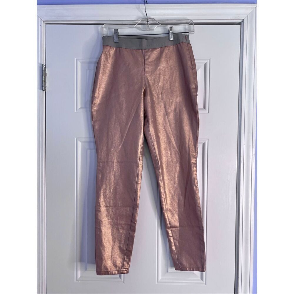 Victoria's Secret Women's Size 6 Metallic Pink Pants Sweatpants Vintage NWT